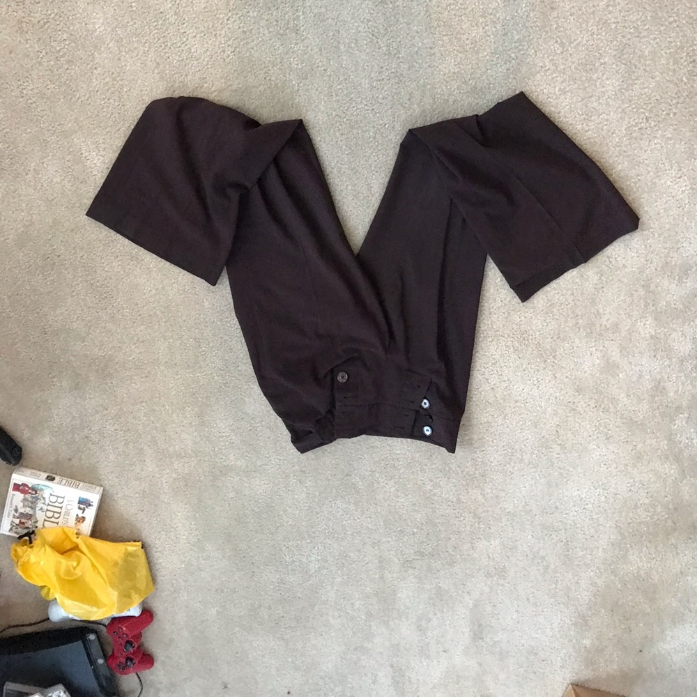 Dark brown pants